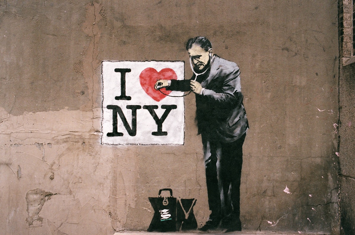 Banksy Art in Lower Manhattan