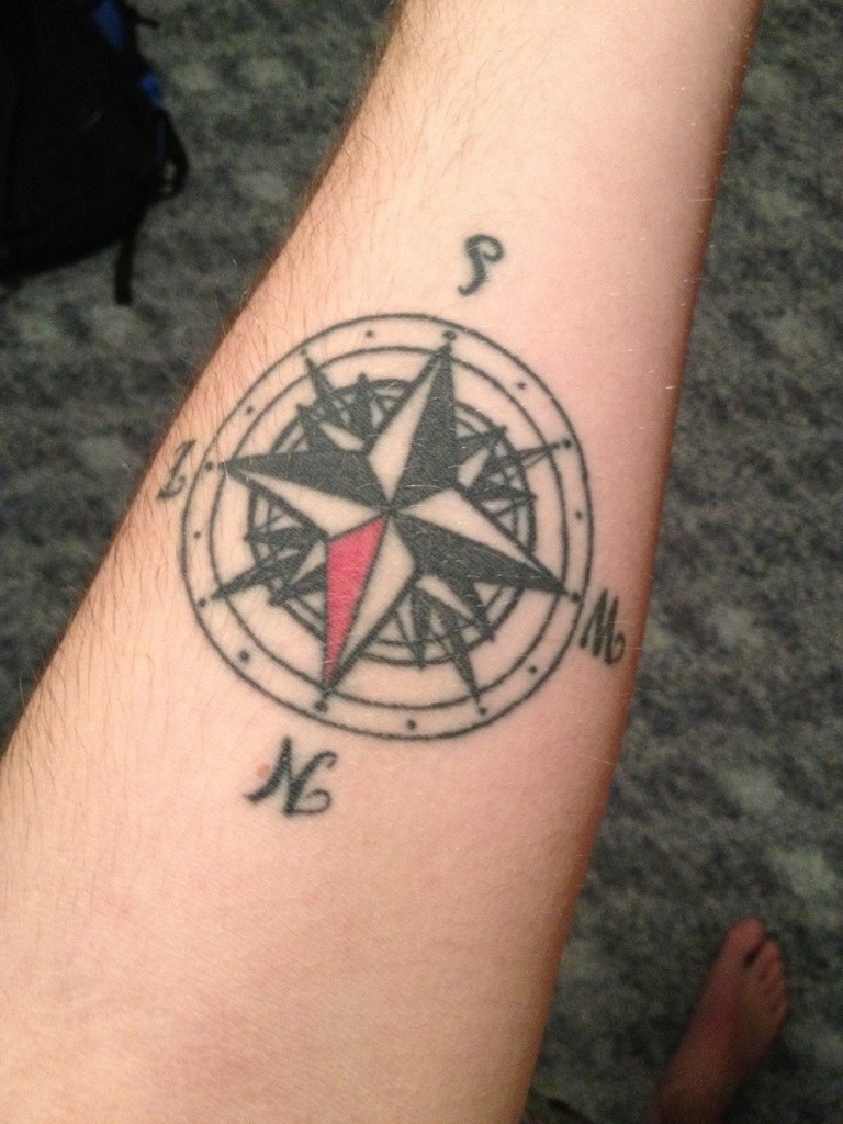 Compass-Tattoo