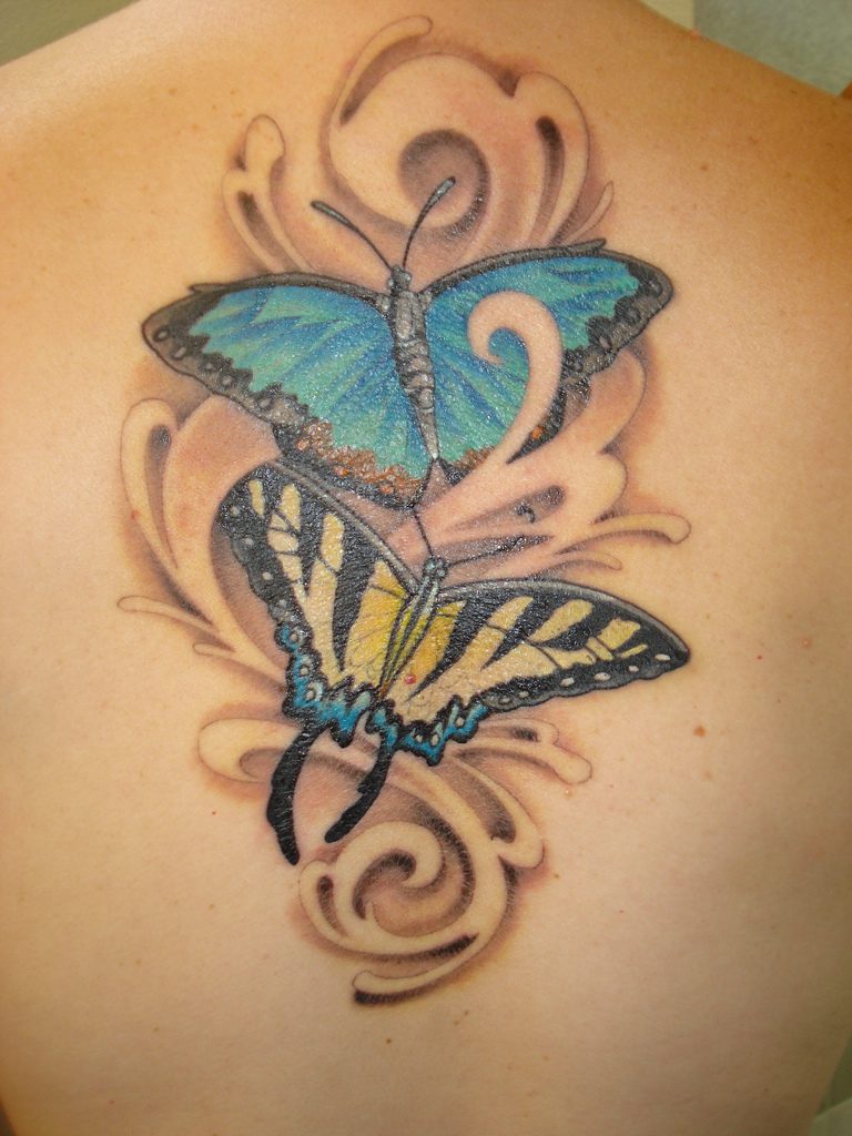 Deluxe butterfly Tattoo in Chicago