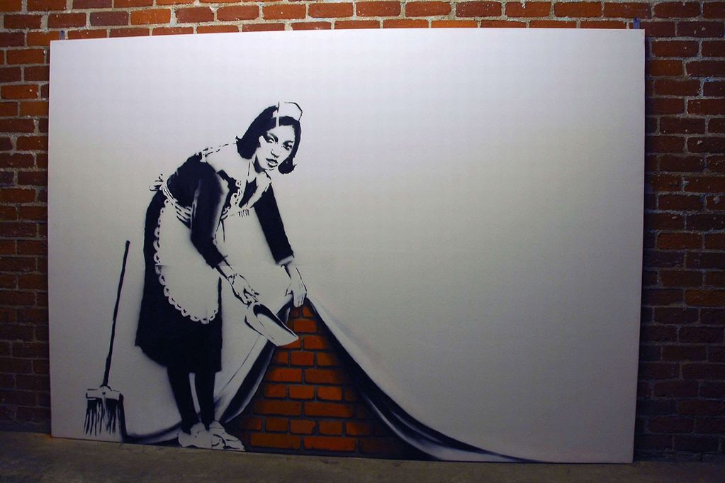 Iconic Banksy works brought to life by photographer Nick Stern