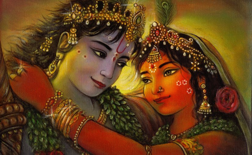 20 Modern Art Paintings Of Radha Krishna