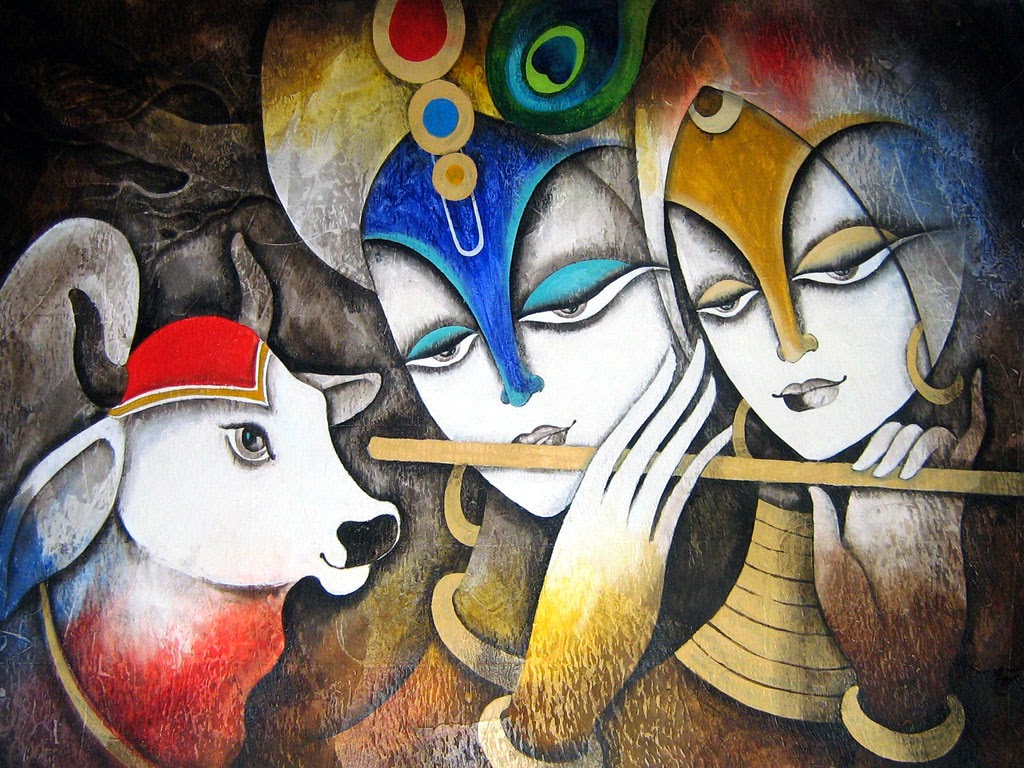Radha-With-Krishna-Latest-Glass-Painting-Photo-HD1