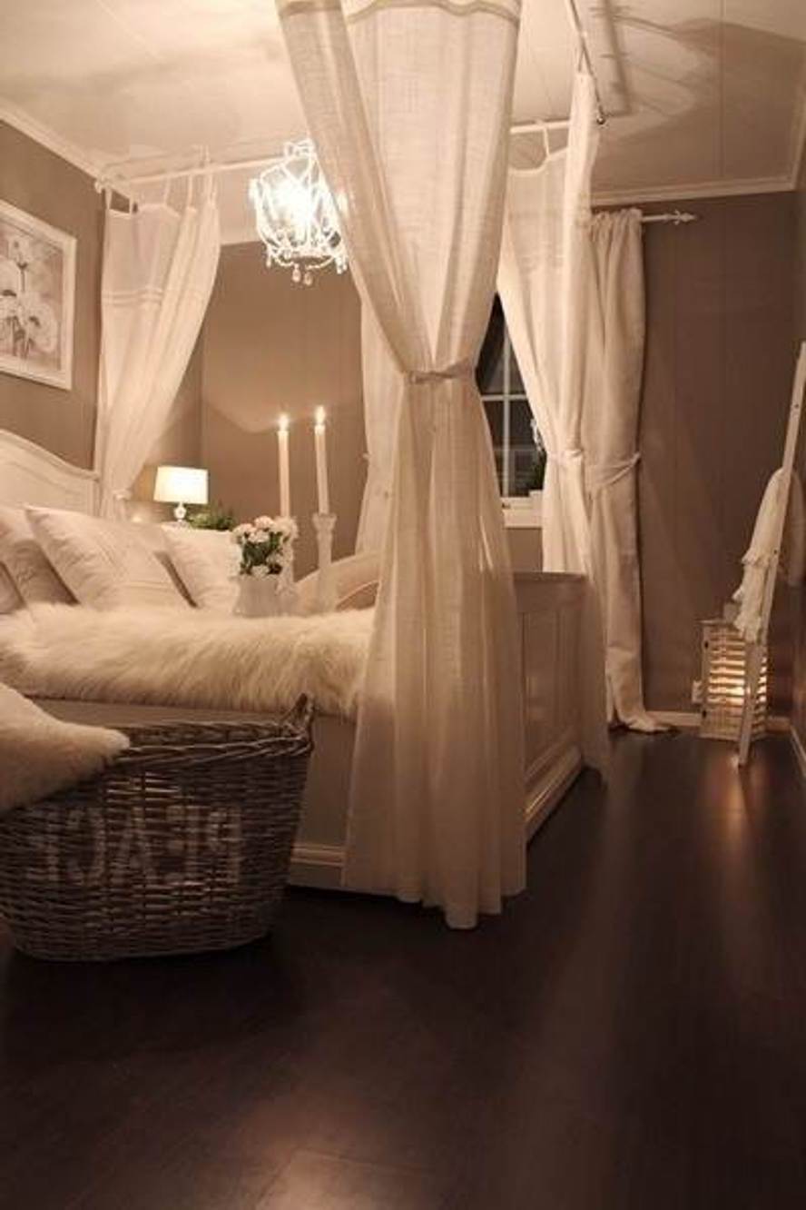 Easy And Cheap Romantic Bedroom Ideas Wood Floor