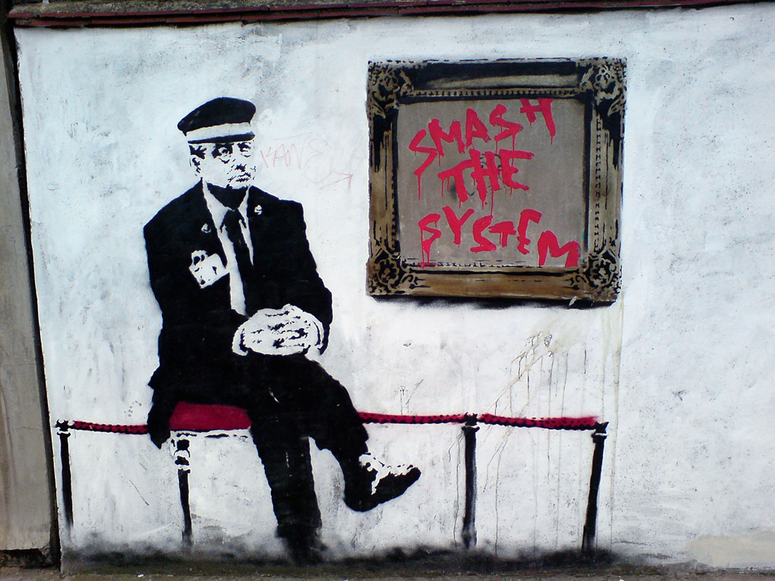 Smash The System,Banksy