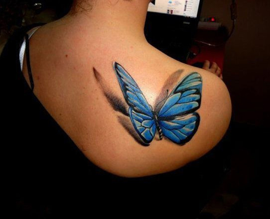 butterfly tattoo for women