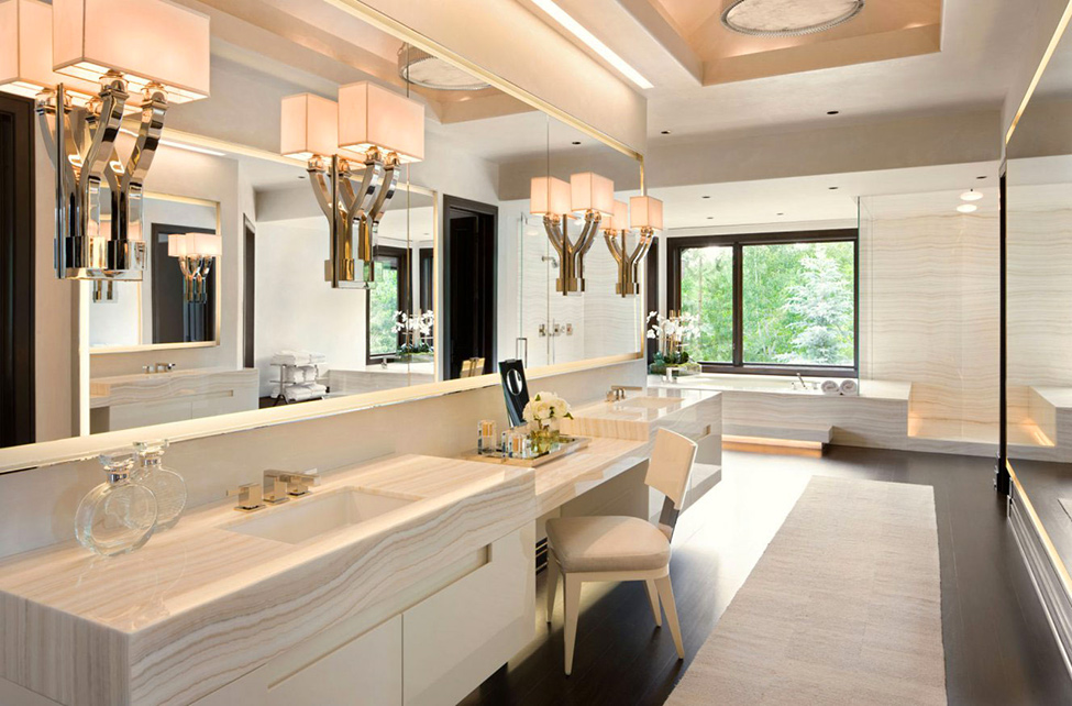 Extravagant Bathroom Interior Design Luxury Home With View