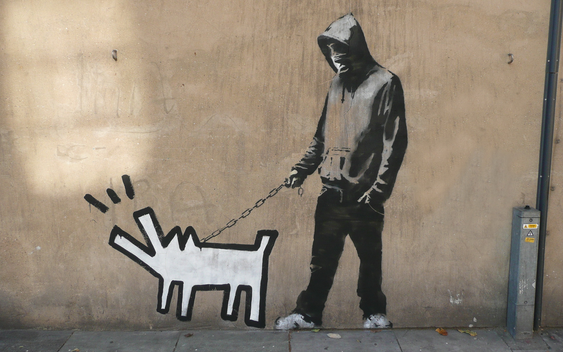 graffiti-banksy-haring-dog
