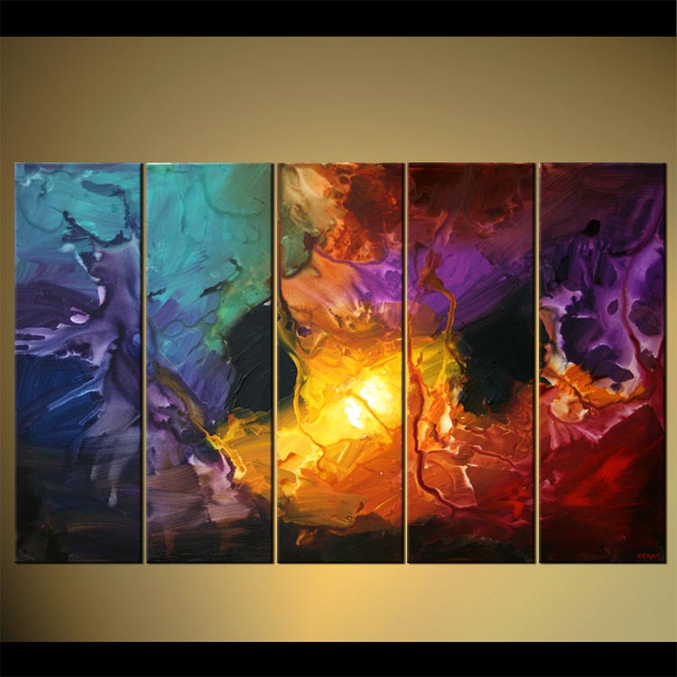 multi-panel-canvas-colorful-abstract-painting