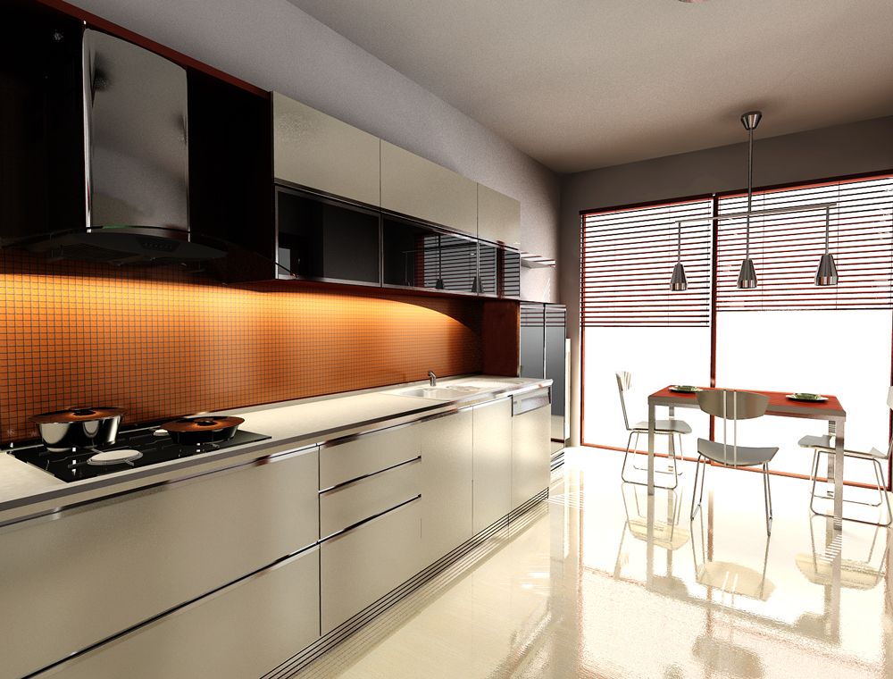 orange-theme-for-design-inspiration-kitchen-ideas