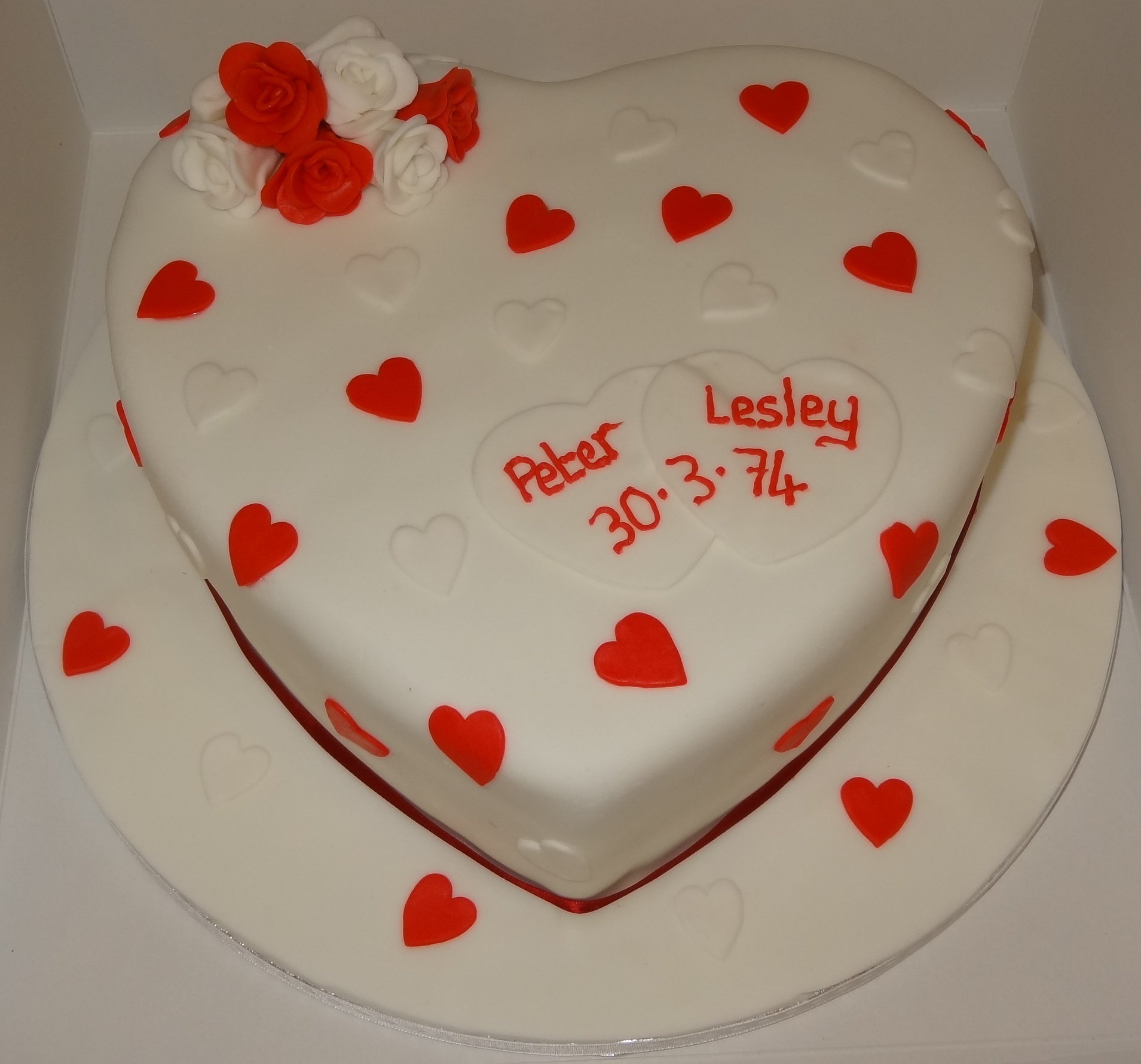 40th-wedding-anniversary-cake-for-Emmas-mum-and-dad