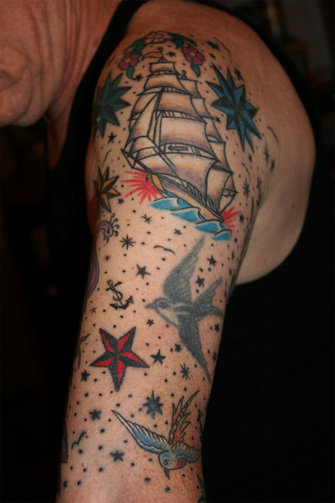 Another view of my upper left arm