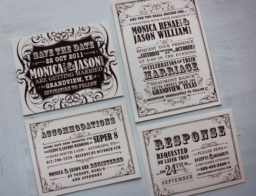 Brown-and-Cream-Vintage-Poster-Style-Wedding-Invitations-and-Save-the-Date-cards