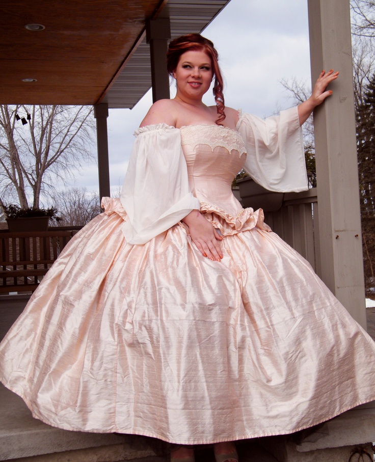 Cinderella Ball Gown Plus size Wedding Dress Fantasy Style