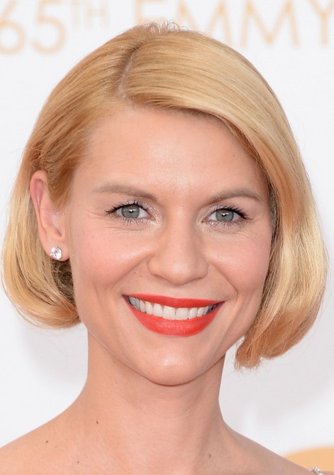 Claire-Danes-Chic-Short-Blonde-Bob-Haircut-without-Bangs