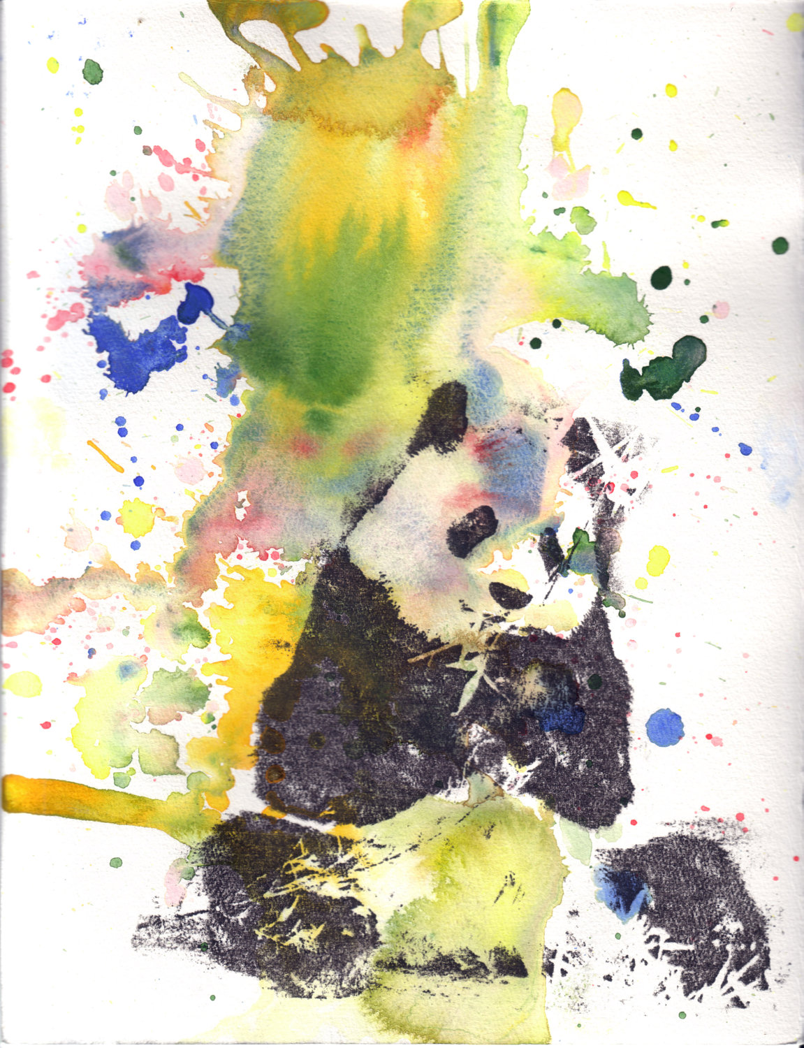 Colorful Watercolor Paintings Of Animals Watercolour painting