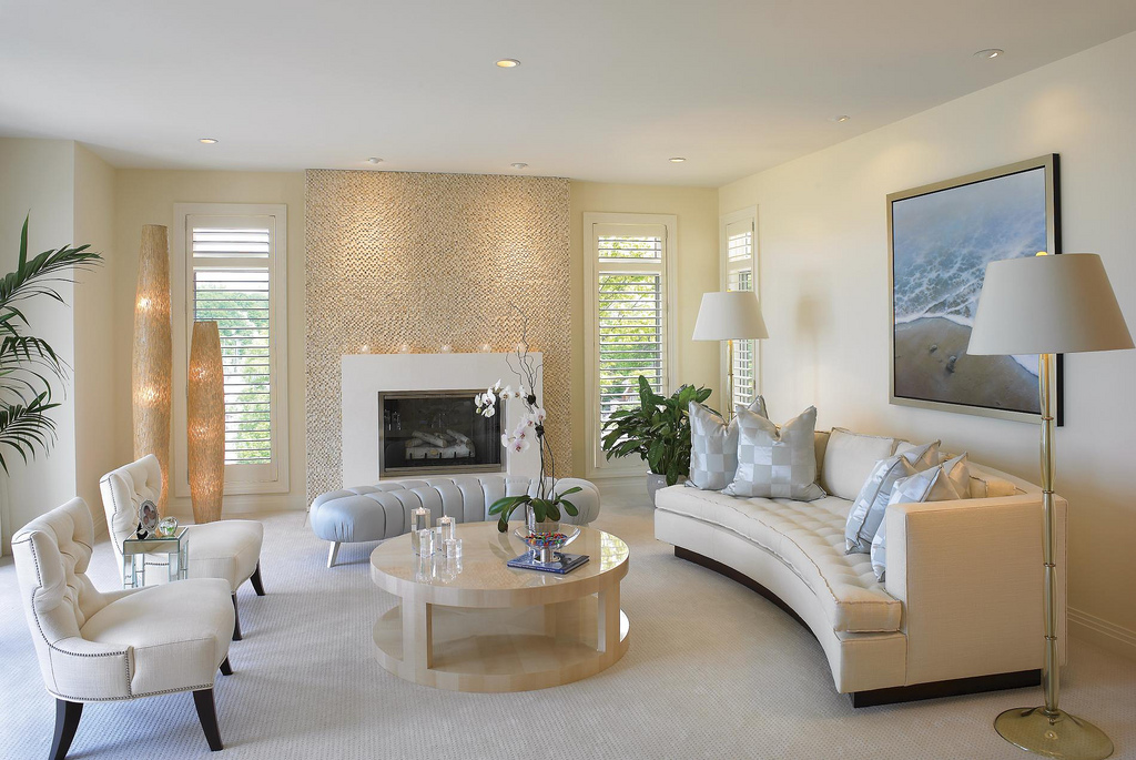 Contemporary Living Room by Jorge Castillo Design, Inc