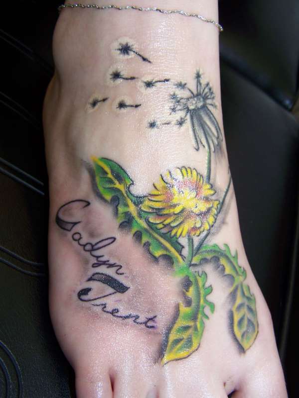 Dandelion Tattoo picture