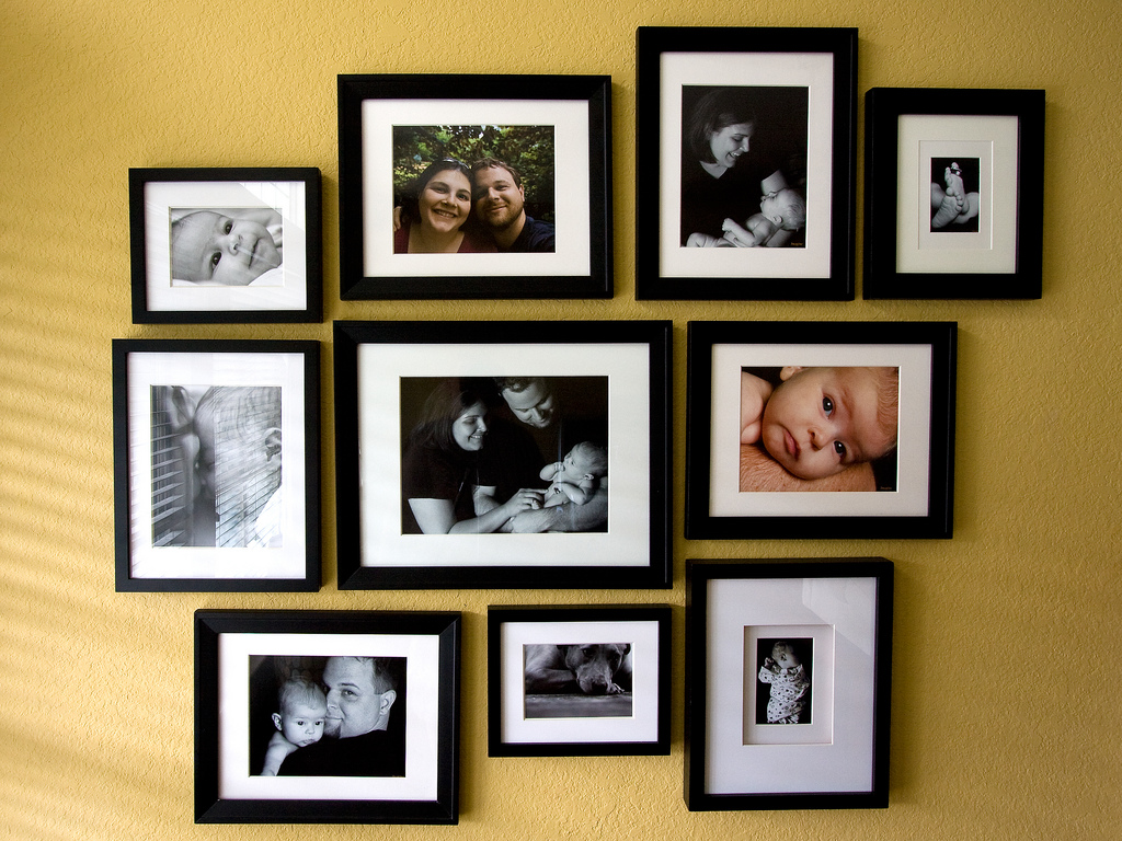 Family Photo Frame Wall