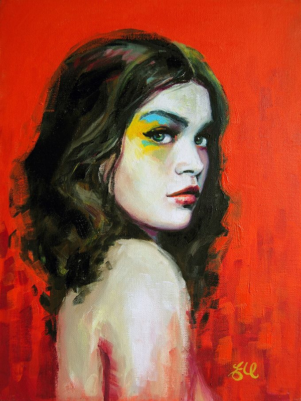Famous Contemporary Portrait Paintings The artist from australia