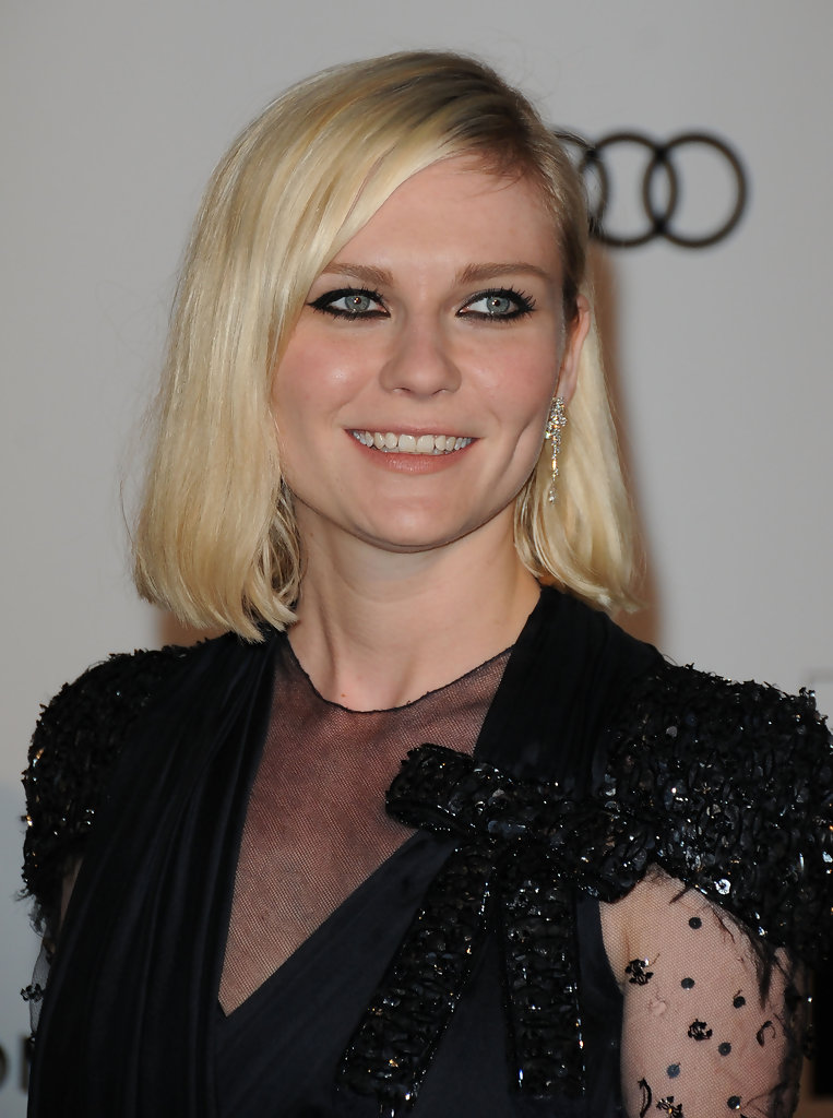 Kirsten-Dunst-Mid-Length-Bob-Hairstyle-for-Round-Faces
