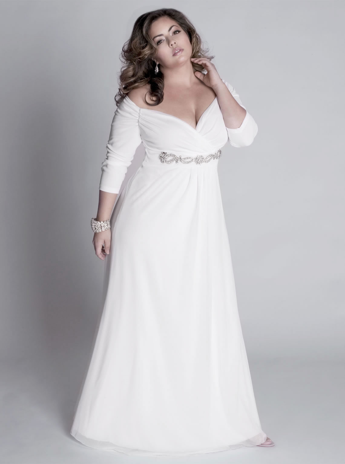 Lace Ball Gown Wedding Dresses For Plus Size Plus size formal dresses