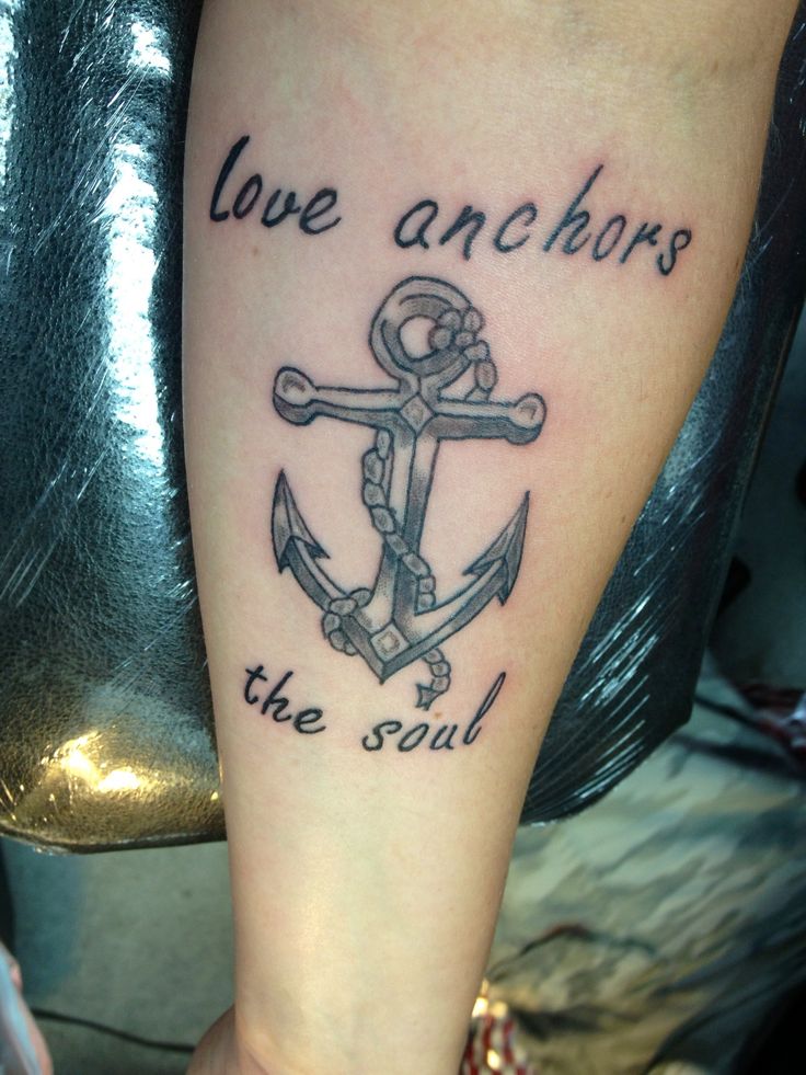 Love anchors the soul
