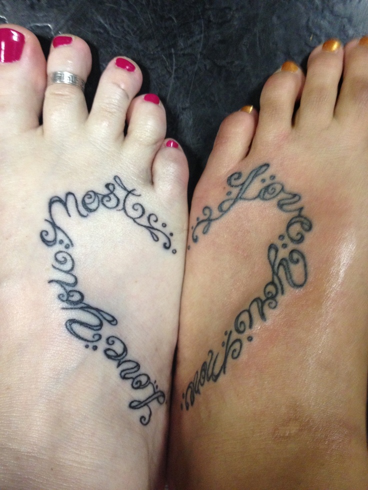 Mother Daughter tattoo