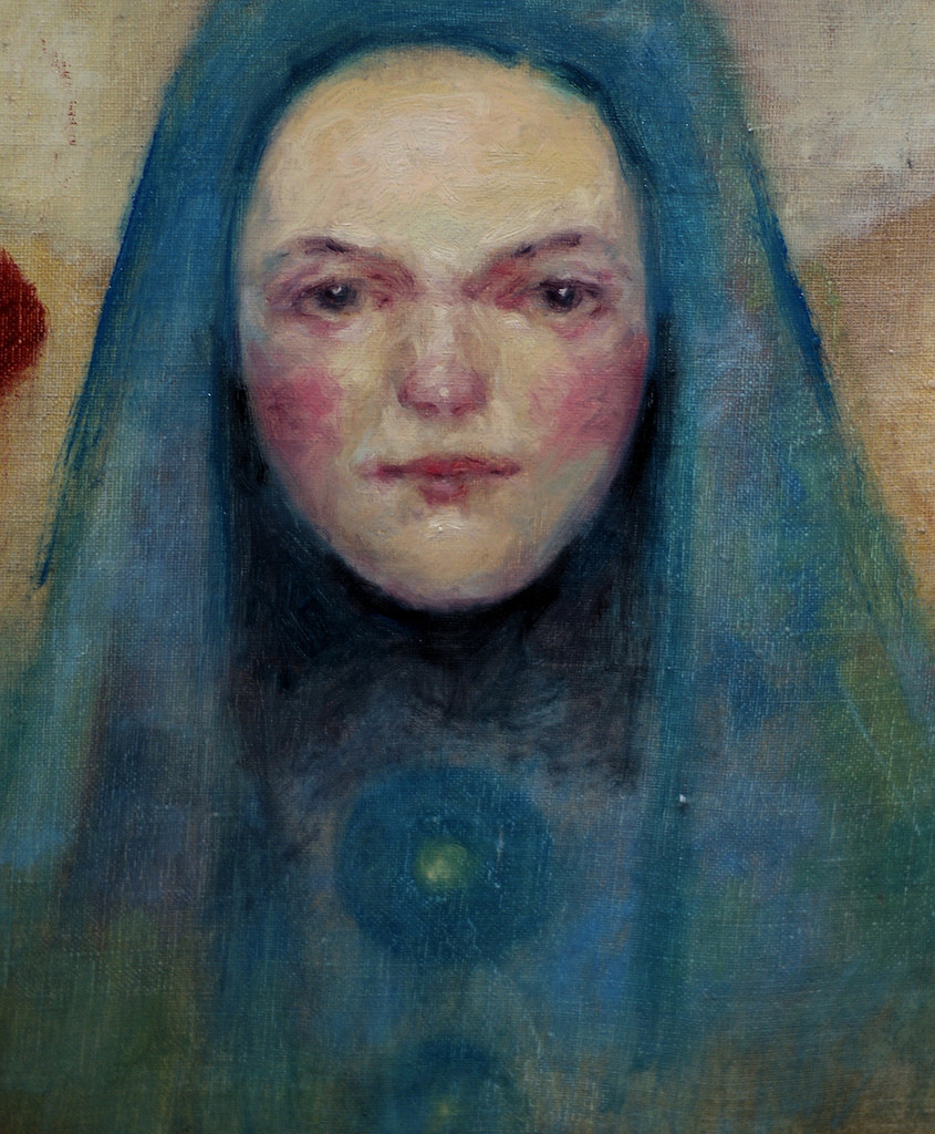 Oil Painting-Portrait-of the-High-Priestess Sykasha