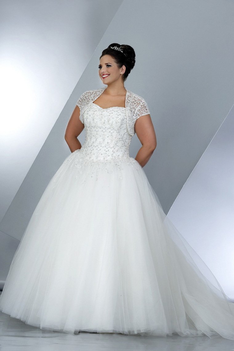 Plus Size Princess Ball Gown Wedding Dresses Plus size ball