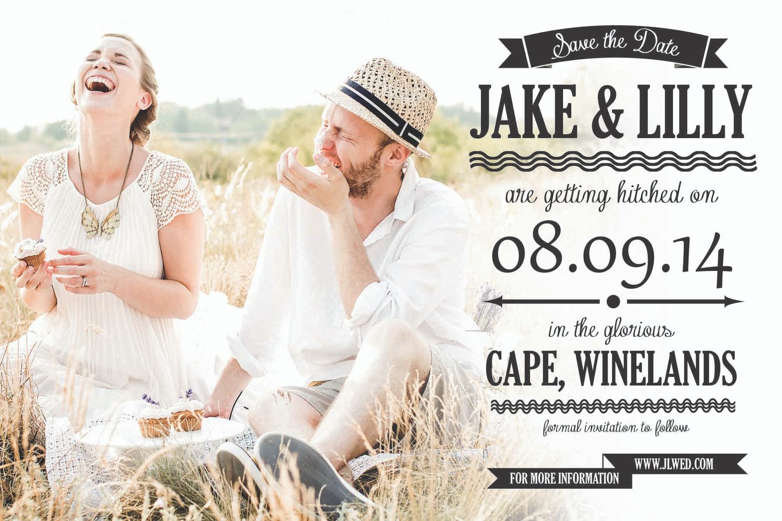 Save the Date Postcard Template