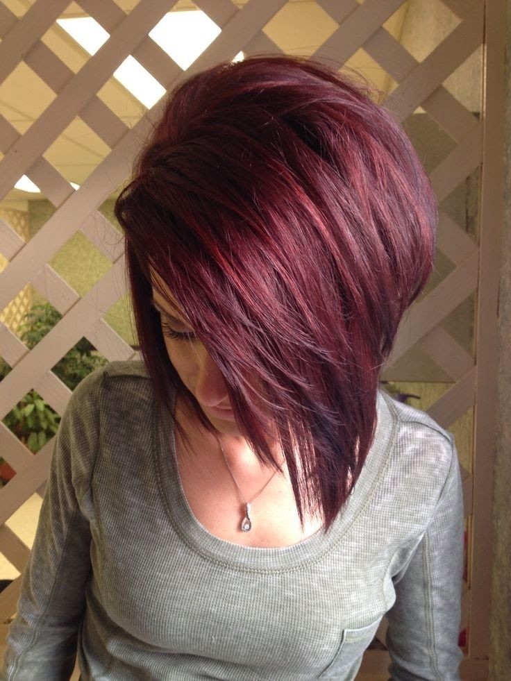 Straight-Red-Bob-Cut-Medium-Length-Hairstyles-2015