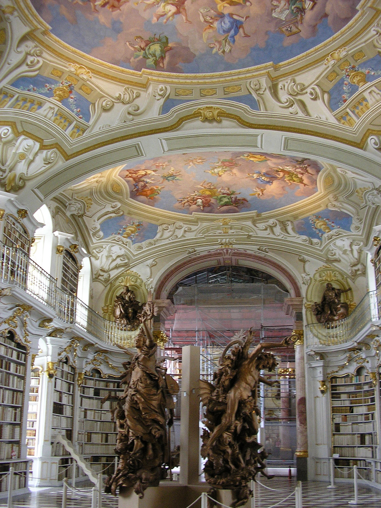 The Admont Library, Admont, Austria