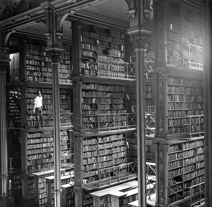 The Old Public Library of Cincinnati, Ohio, USA