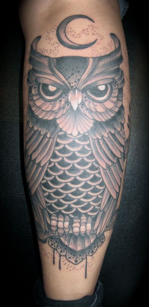 Traditional Owl Tattoos ideas