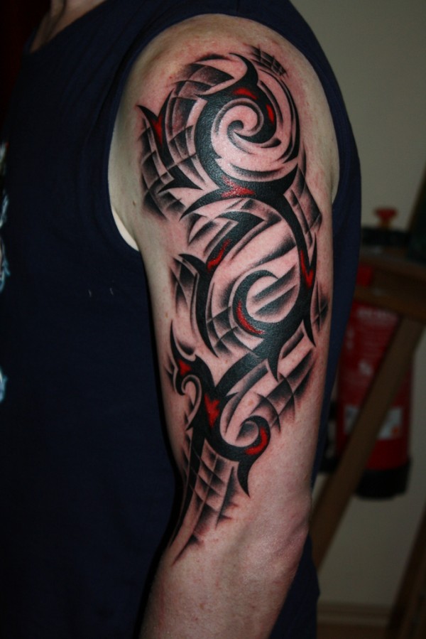 Tribal arm tattoos for men - The perfect tattoo Art