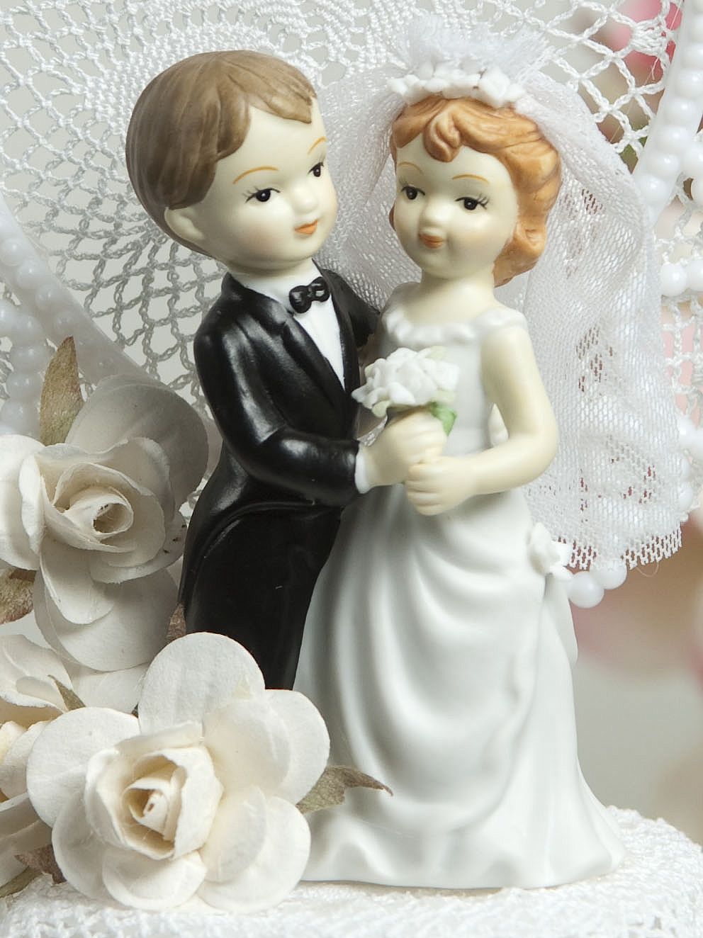 Vintage-Style-Wedding-Cake-Topper-Figurine