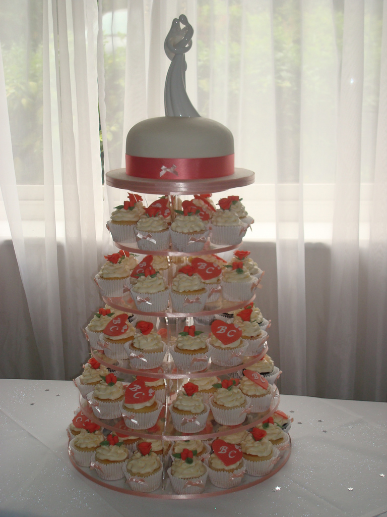Wedding cupcake towe