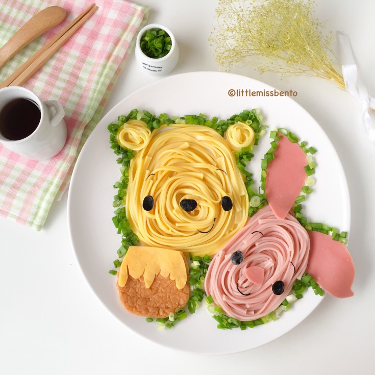 Winnie-the-Pooh-Foodart-Soba
