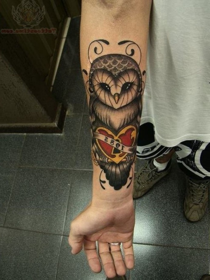 best-owl-tattoos-on-arms
