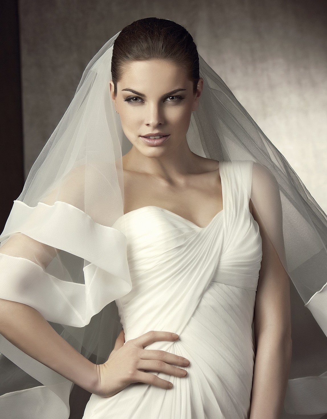 bridal-hairstyles-with-veil-and-headpiece-wedding-hairstyles-updos-with-veil-long-white-wide-ribbon-edge