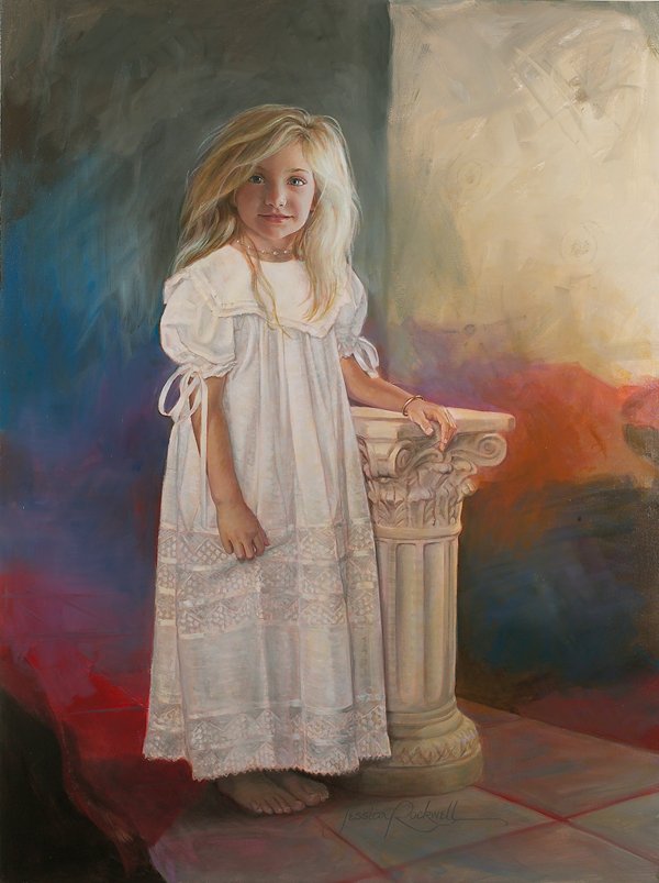 30 Oil Painting Portrait Of Girl