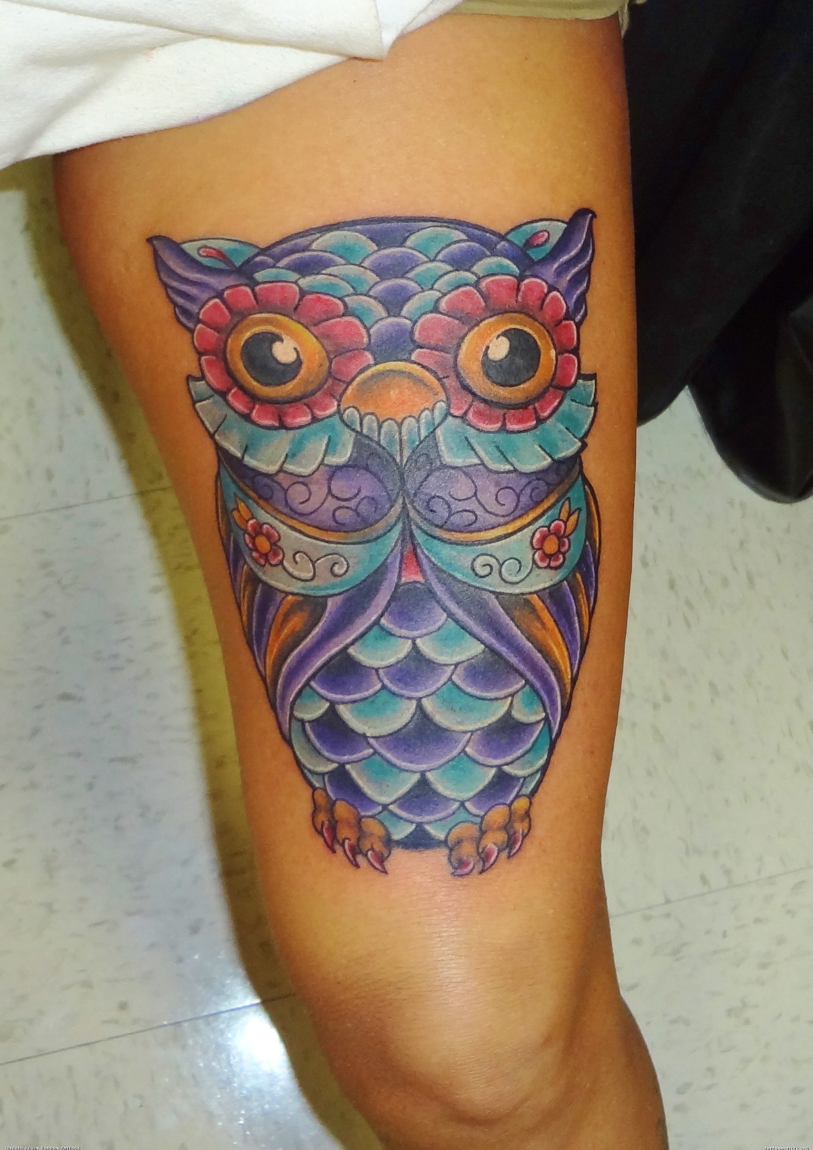 colorfull_girly_owl_tattoo_by_kevin_gordon