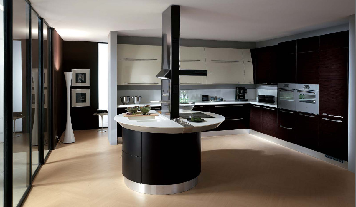 contemporary-kitchen-set-design-with-elegant-design-interior