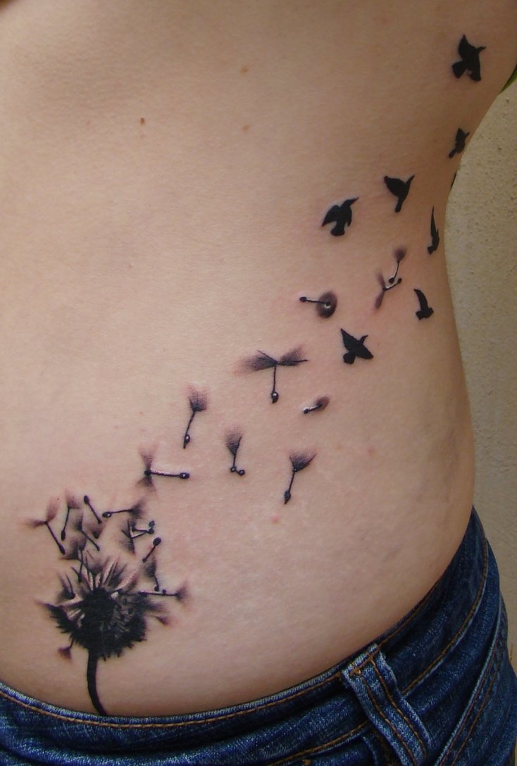 dandelion tattoo ideas