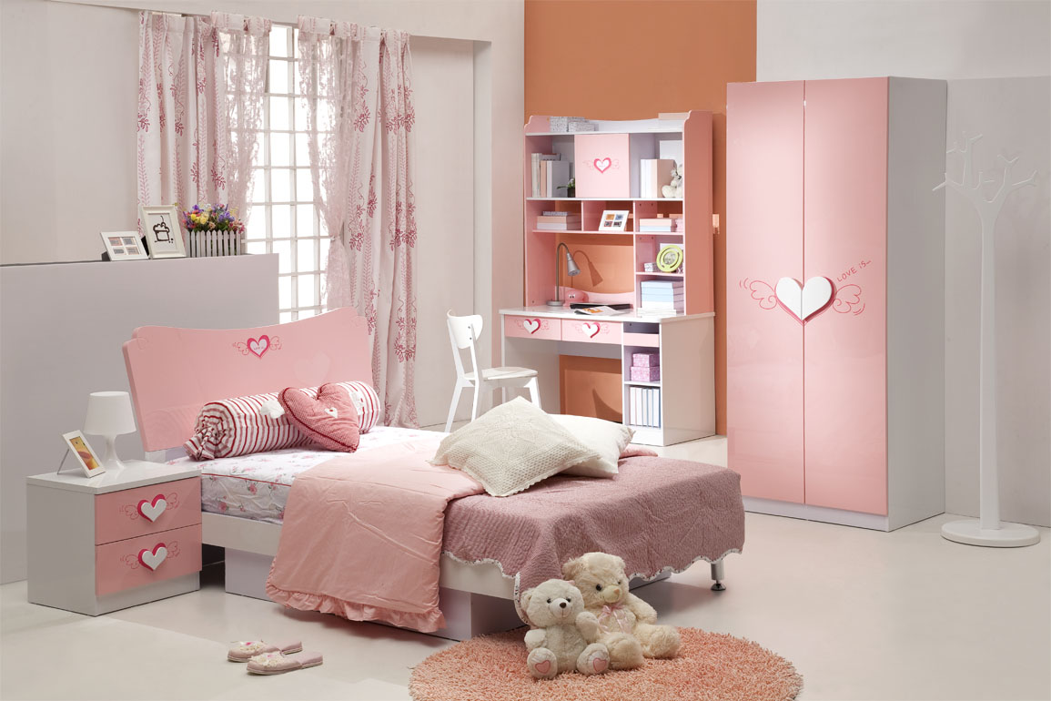 girls-bedroom-magnificent-pink-girl-bedroom-decoration-with-peach-pink-wardrobe-including-peach-pink-bed-frame-and-peach-pink-narrow-night-stand-inspiring-girl-bedroom-design-ideas