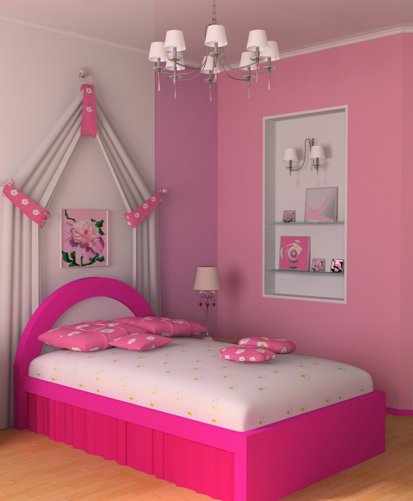 girls-pink-bedroom-ideas