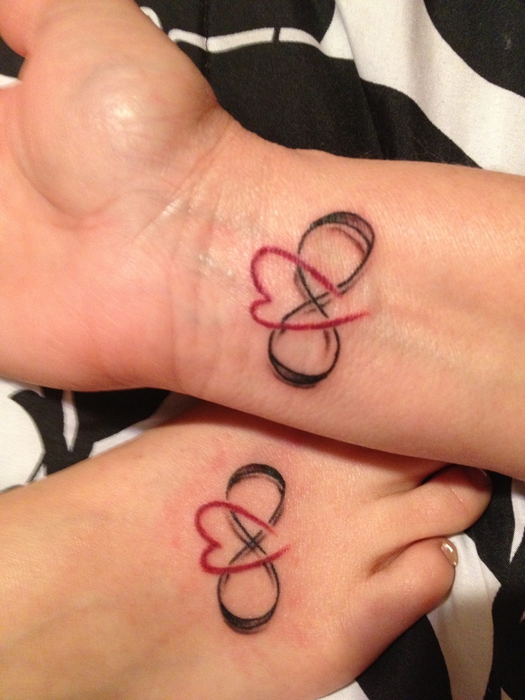 matching tattoos for mother and daughter
