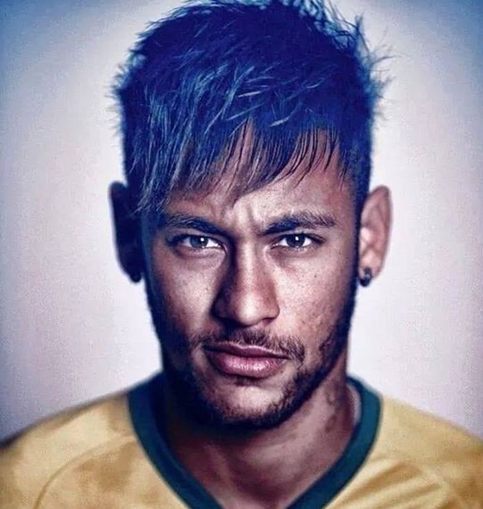 neymar short hairstyles world cup 2014