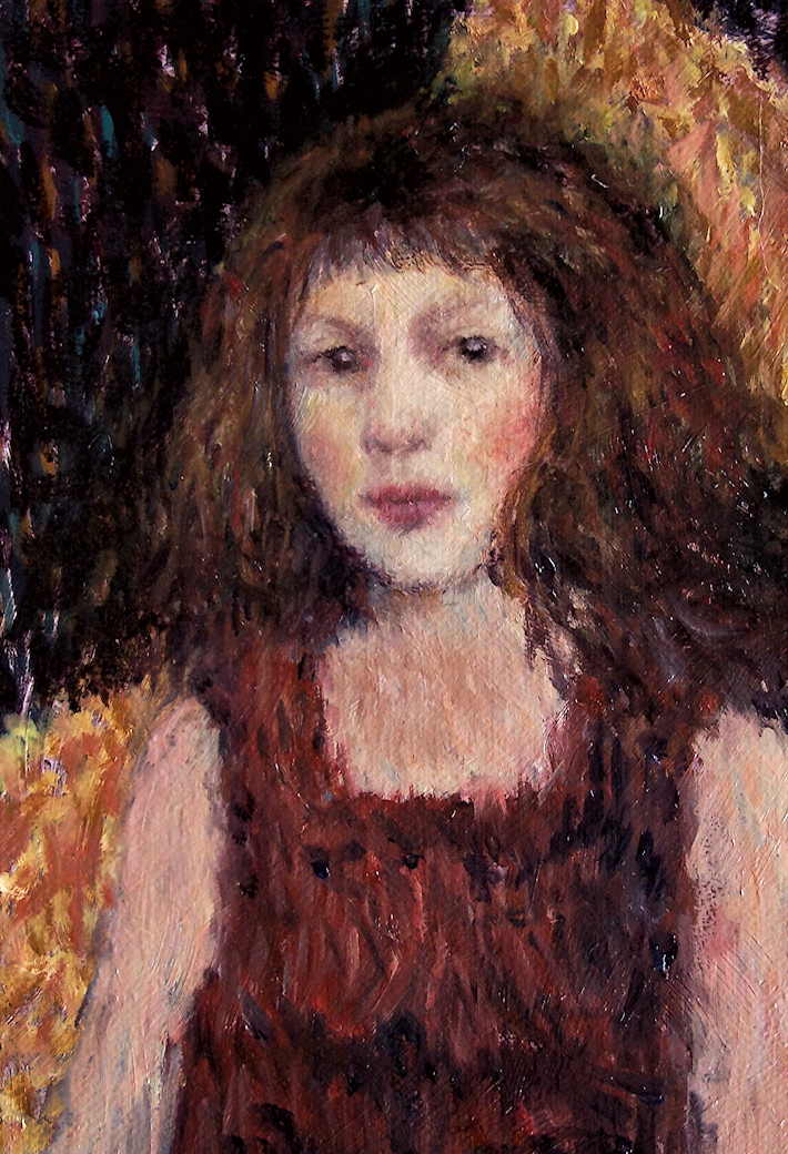 oil-painting-portrait-little girl