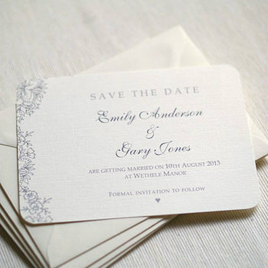 Save The Date Cards Templates For Weddings